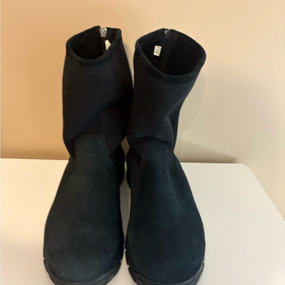 Lands'‎ End Black Men's Boots, Size 11